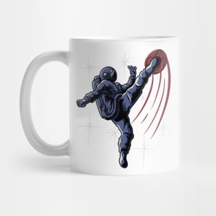 Astronaut Football Mug